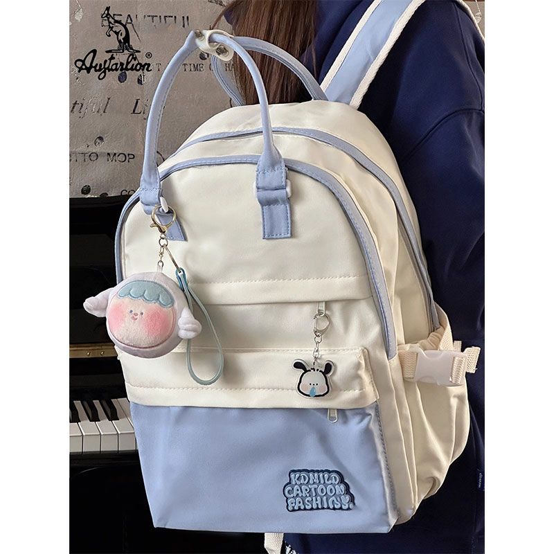 AUGTARLION small fresh campus ins casual backpack Japanese simple and versatile junior high school handbag