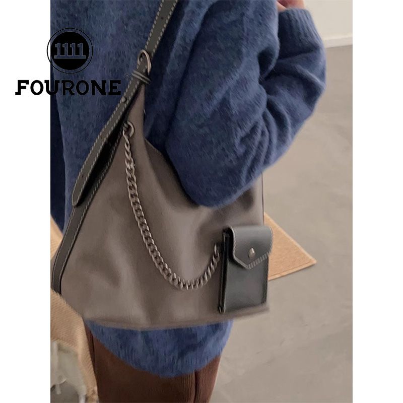 Retro textured armpit bag for women, new trendy shoulder crossbody bag, high-end large-capacity commuter bag