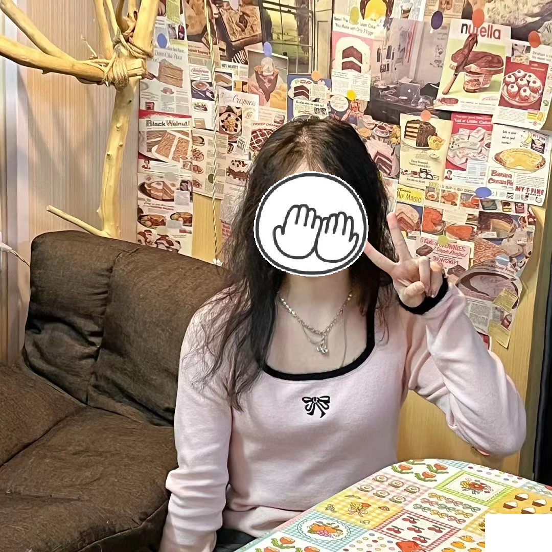 辣妹方領軟糯打底針織衫女秋季韓版2023新款修身顯瘦短款長袖上衣