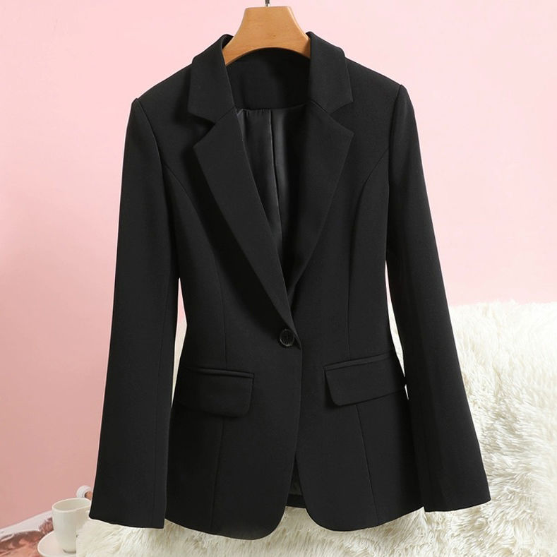 High-end suit suit women's waist 2024 new temperament small man interview professional formal work clothes jacket