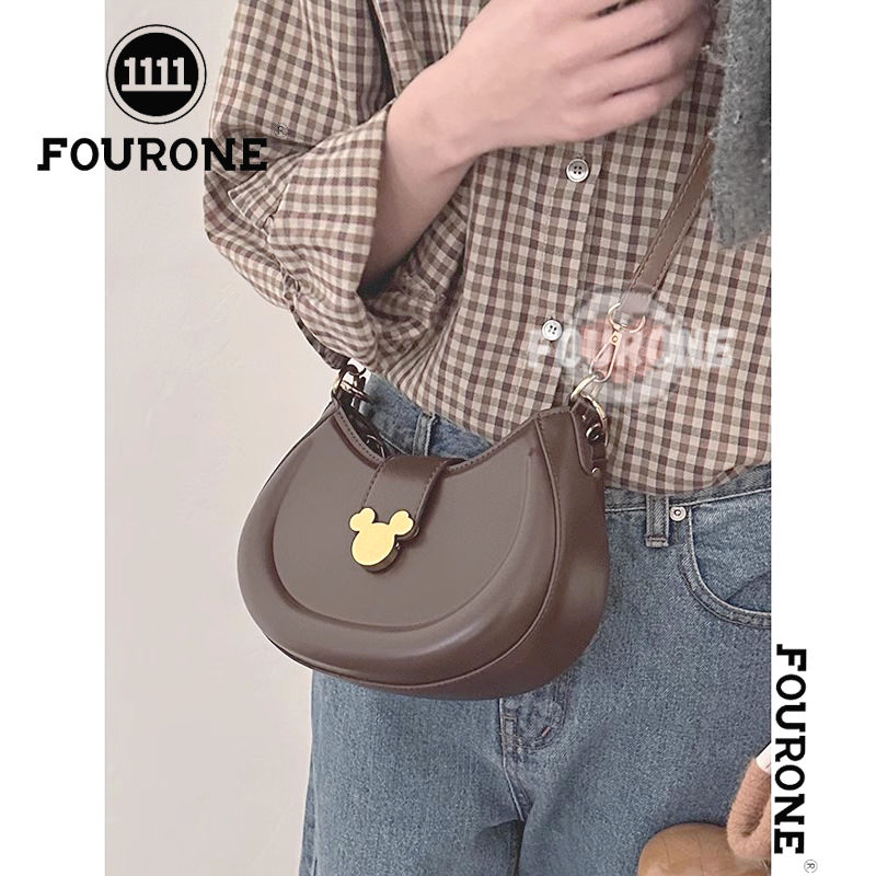 Niche texture armpit bag autumn and winter women's trendy fashion Korean saddle bag versatile shoulder crossbody bag