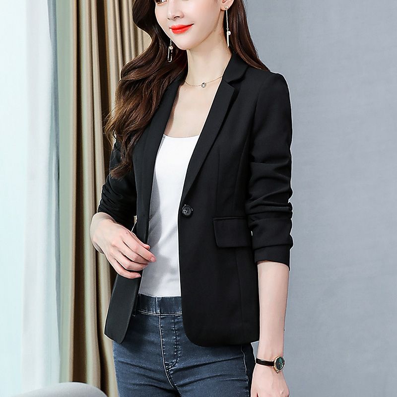 Women's high-end suit jacket women's 2024 new style small slim waist temperament formal professional suit suit