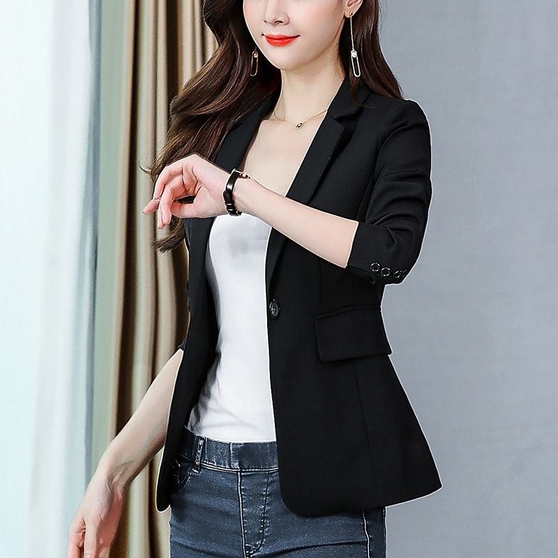 Women's high-end suit jacket women's 2024 new style small slim waist temperament formal professional suit suit
