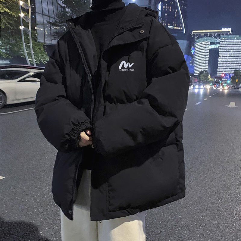 2023新款棉衣男冬季加厚棉襖外套潮流寬鬆ins麵包服情侶羽絨棉服