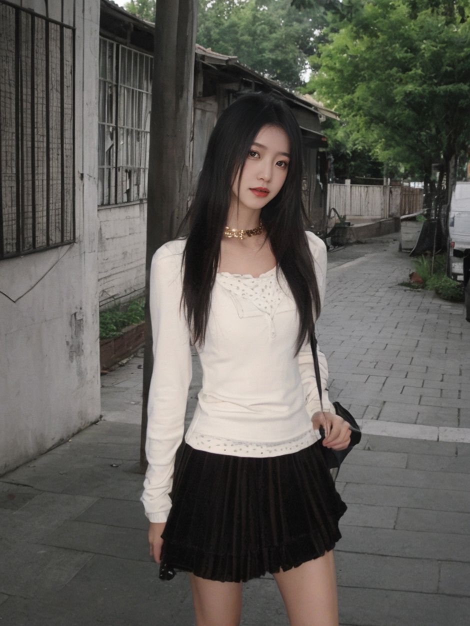 純欲風碎花假兩件拼接長袖T恤女秋冬外穿辣妹修身內搭打底衫上衣