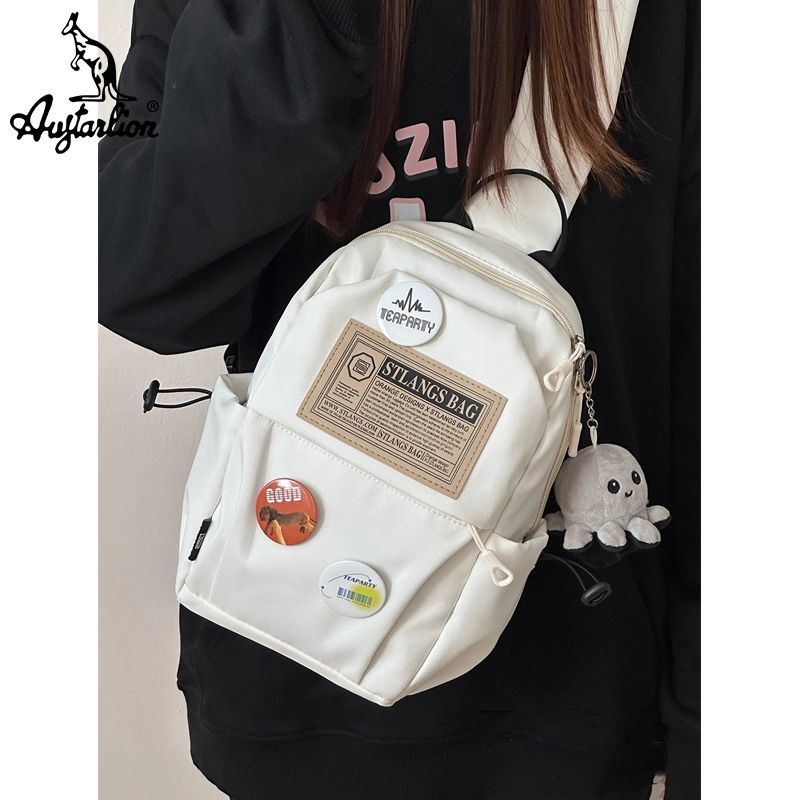 AUGTARLION crossbody bag, it is a Hong Kong style backpack for students, large capacity, versatile, casual commuting and cycling chest bag for women