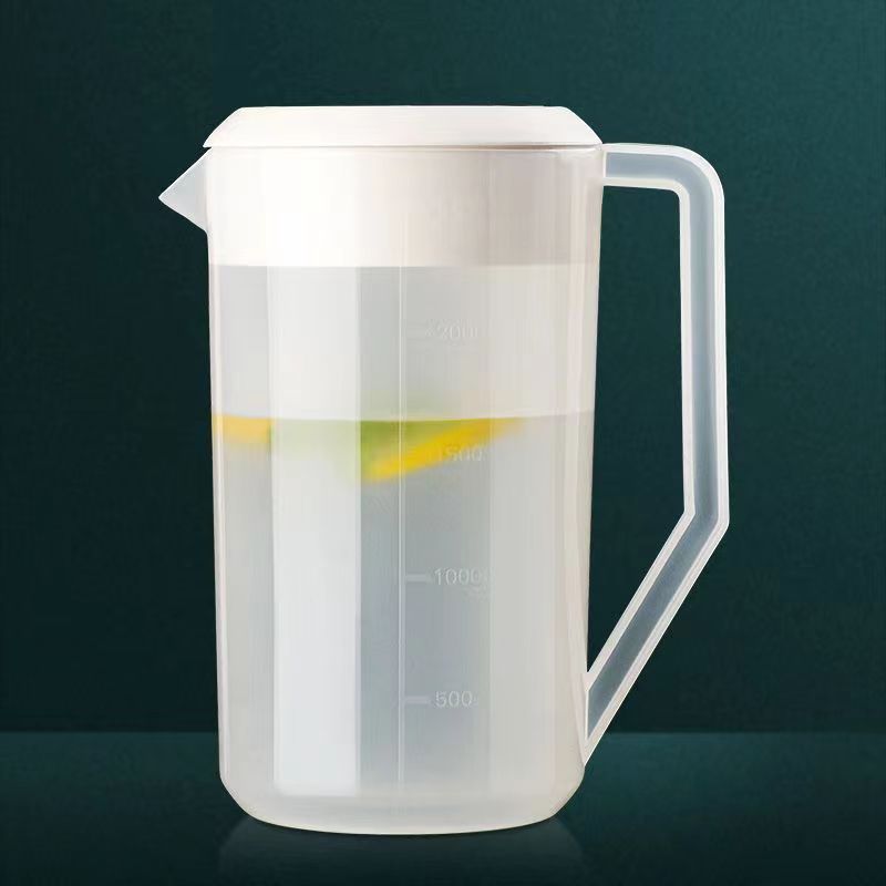 带刻度凉水壶冷水壶耐热型料茶水壶大容量商用家用泡茶壶水壶量杯