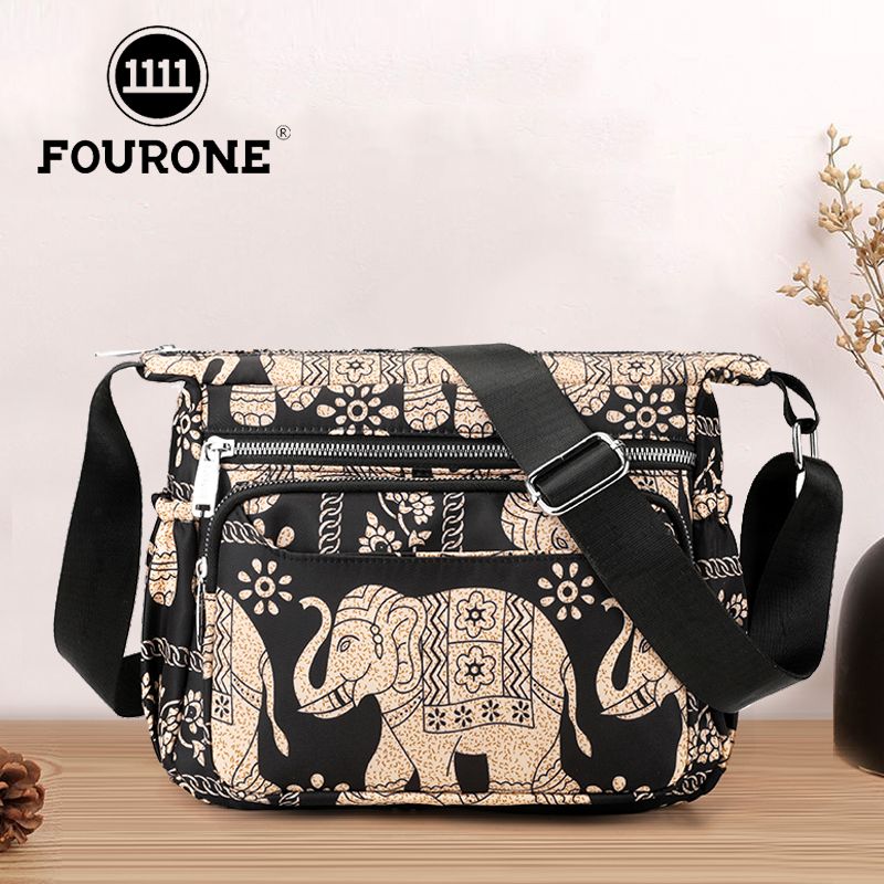 Women's cloth bag crossbody bag Oxford cloth casual new style single shoulder large capacity waterproof middle-aged mother bag