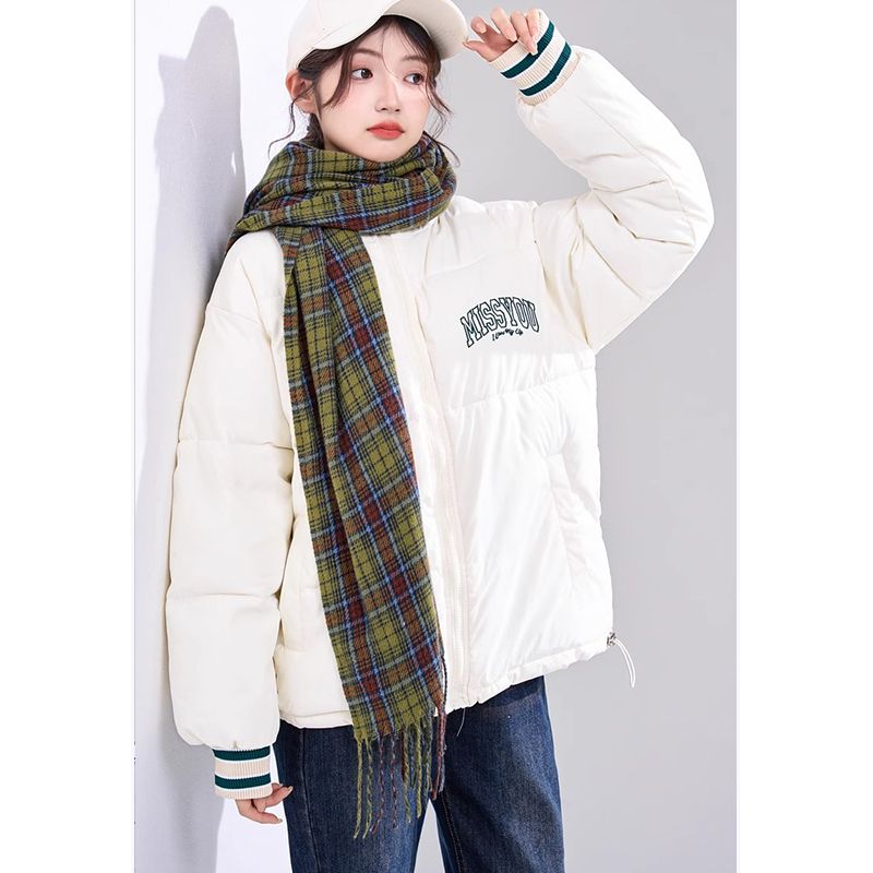 胖妹妹160斤大碼冬季棉襖女服韓寬鬆學生ins加厚無帽棉服外套女潮