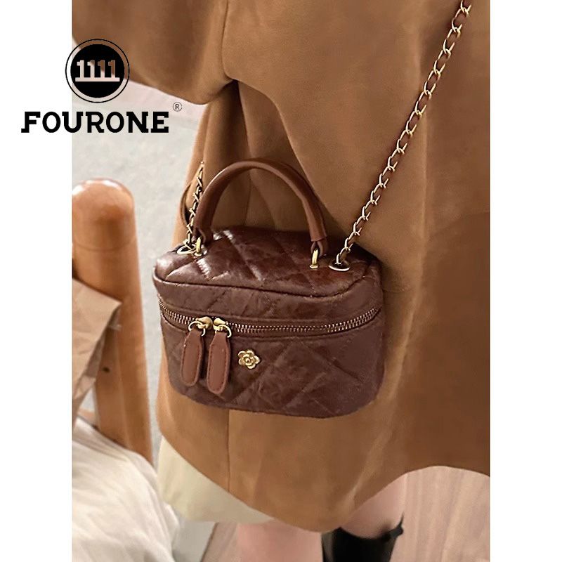 Maillard handbag women's new trendy fashion small fragrant style rhombus chain bag versatile crossbody bag