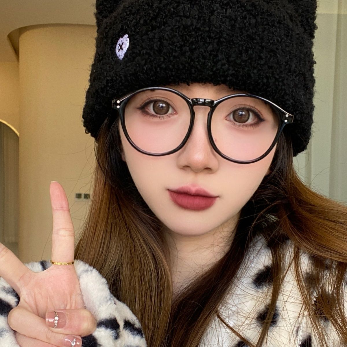 眼鏡框女素顏神器超輕黑框眼鏡近視可配有度數散光顯臉小眼鏡框架