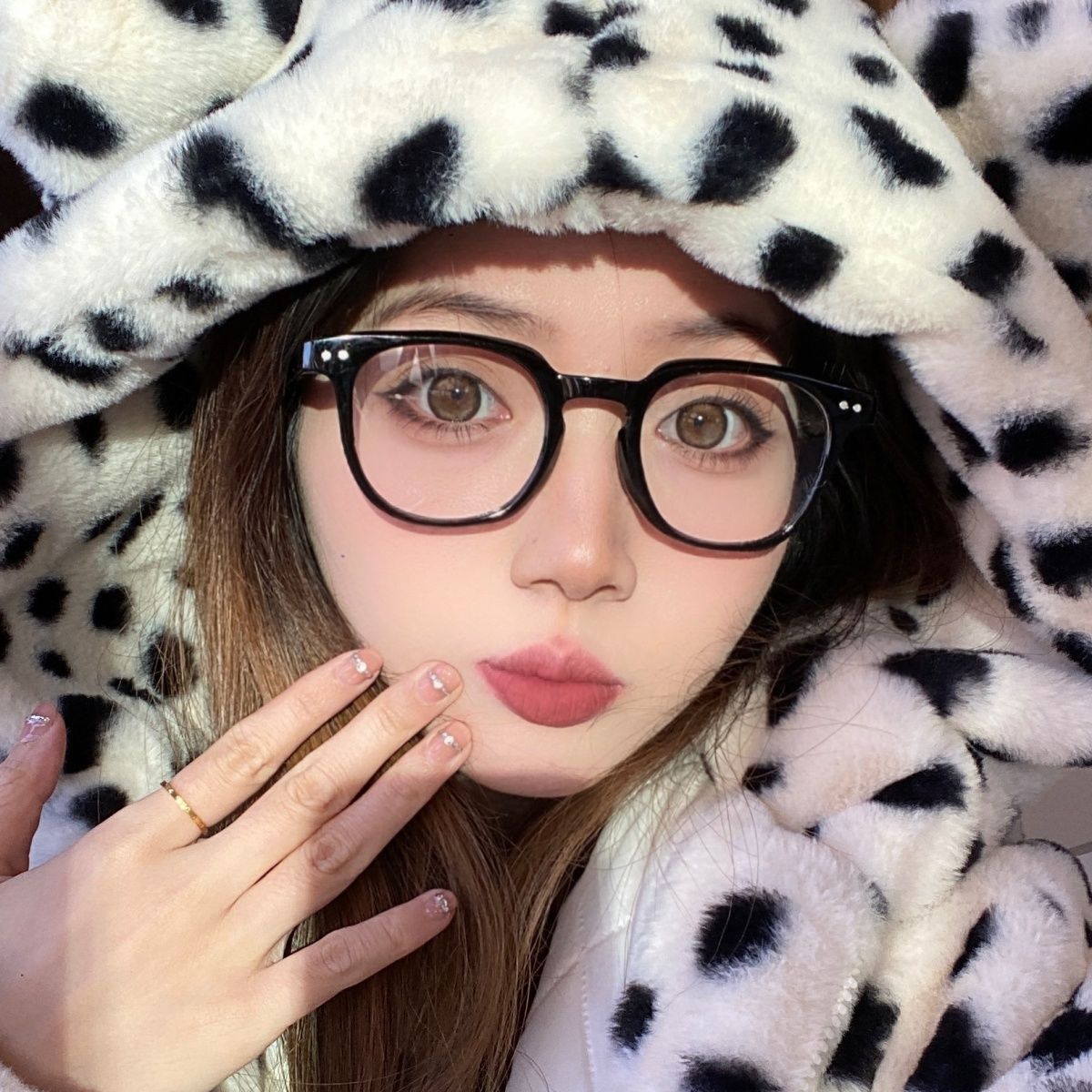 網紅黑框素顏眼鏡女韓版潮近視可配度數防藍光防輻射平光鏡眼鏡男