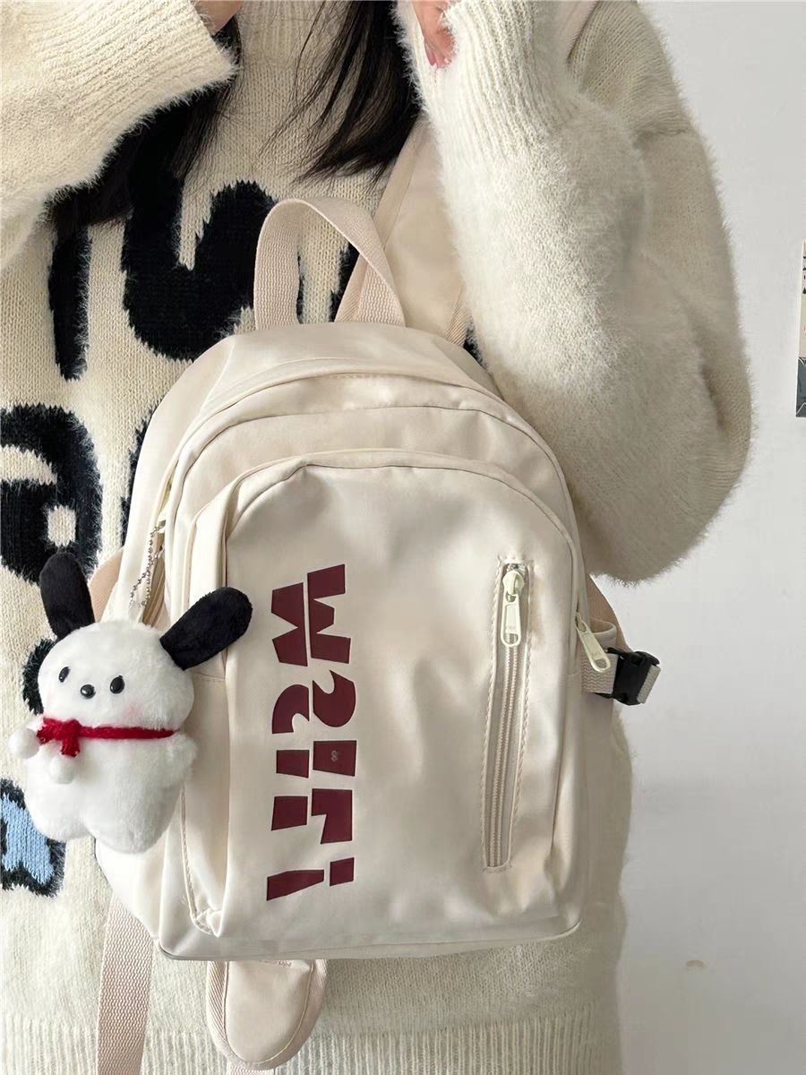 女大學生時尚休閒迷你書包潮學院風百搭小背包簡約輕便出行雙肩包