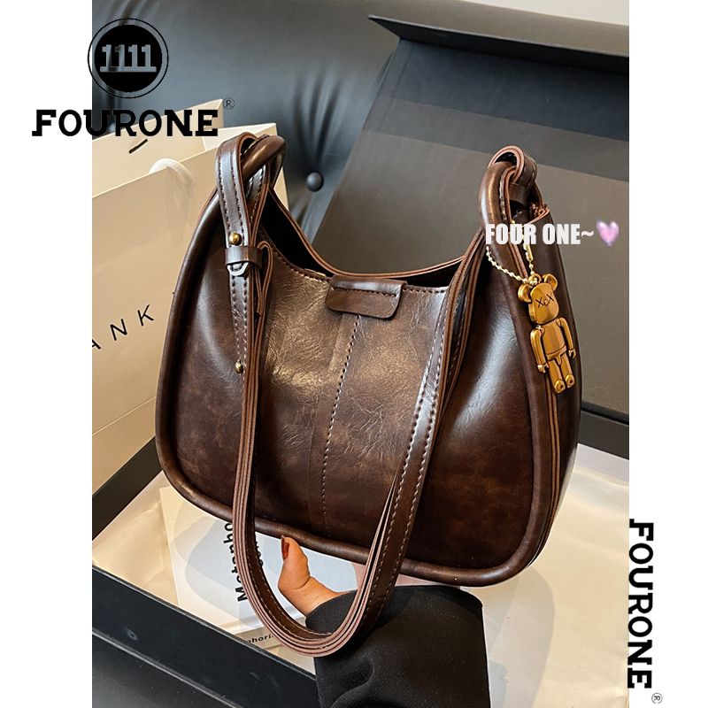 High-end fashionable small bag women's bag popular popular versatile crossbody bag shoulder armpit bucket bag