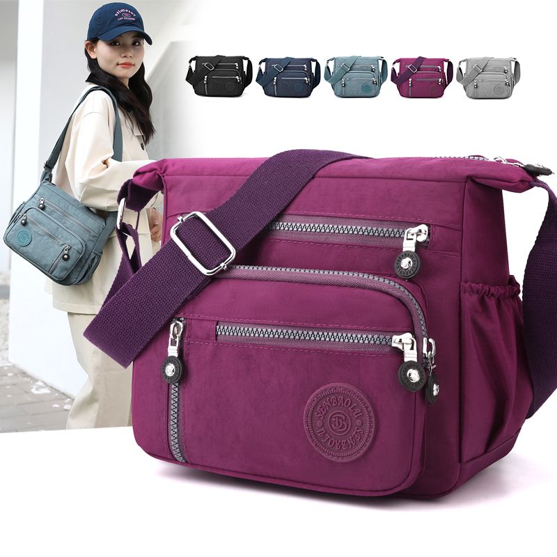 Waterproof crossbody bag for women 2023 new trendy women's bag shoulder bag Oxford cloth sports nylon bag versatile canvas bag