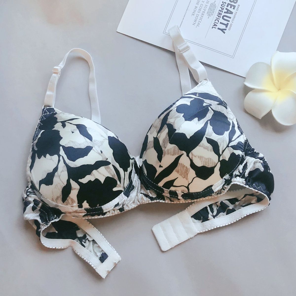 Double-sided silk bra 100% mulberry silk women's underwear thin large size breathable wire-free seamless bra for women