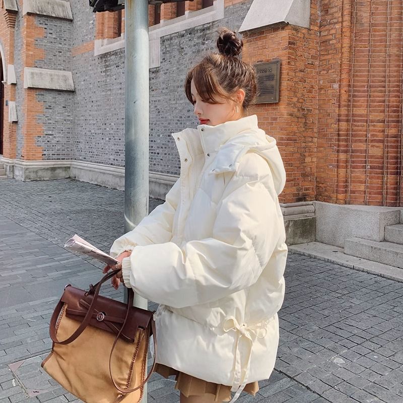 大碼200斤胖妹妹羽絨棉衣棉服女新款冬季加厚麵包服學生棉襖外套