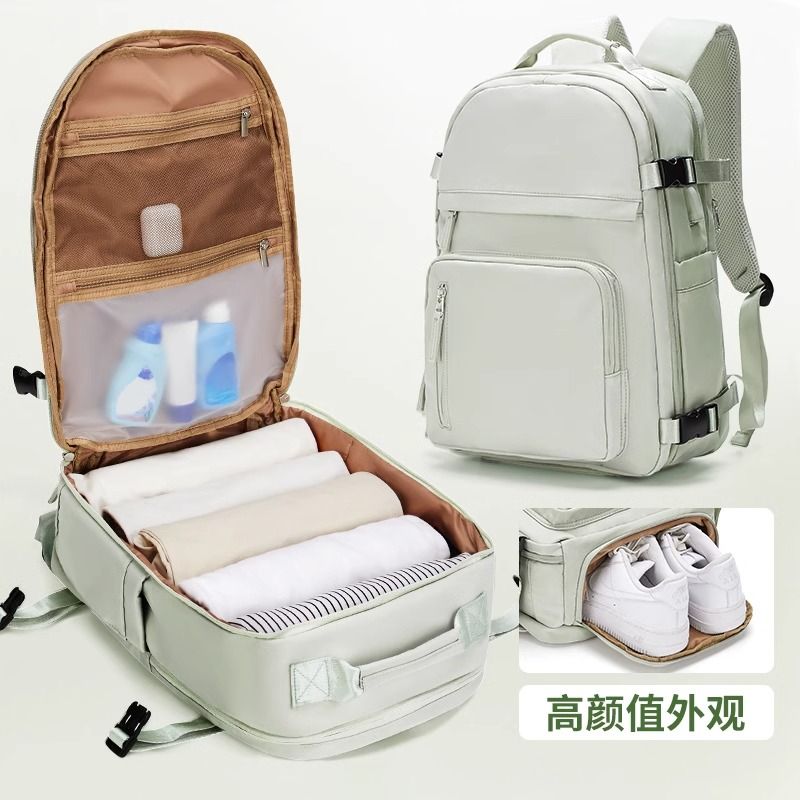 Travel Backpack Ladies Backpack  New Short Distance Lightweight Large Capacity School Bag Computer Bag Travel Bag Travel