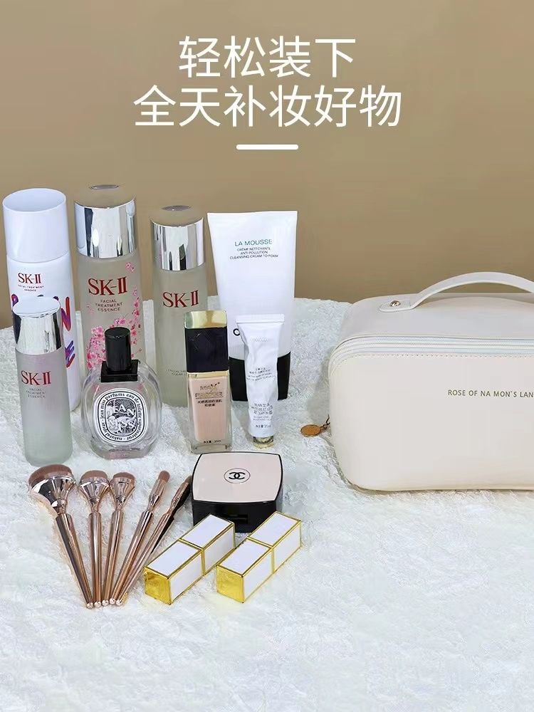 化妝包女便攜大容量高級感2023新款小眾旅行洗漱防水化妝品收納包