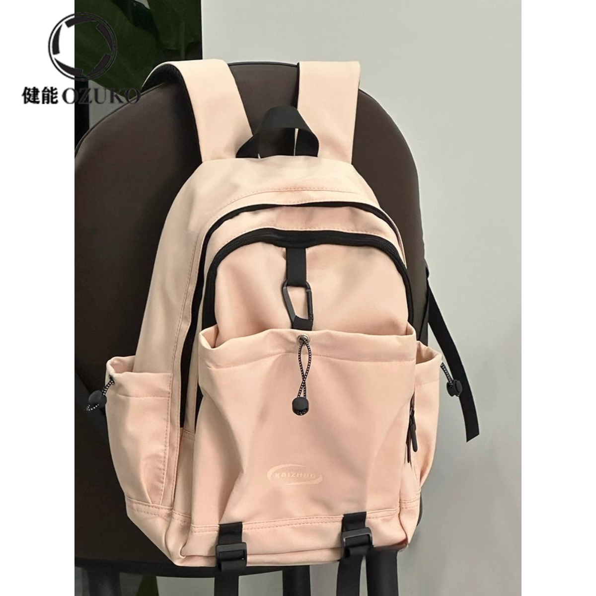 Niche schoolbags for female college students, middle and high school students, large-capacity backpacks, high-looking simple sports backpacks