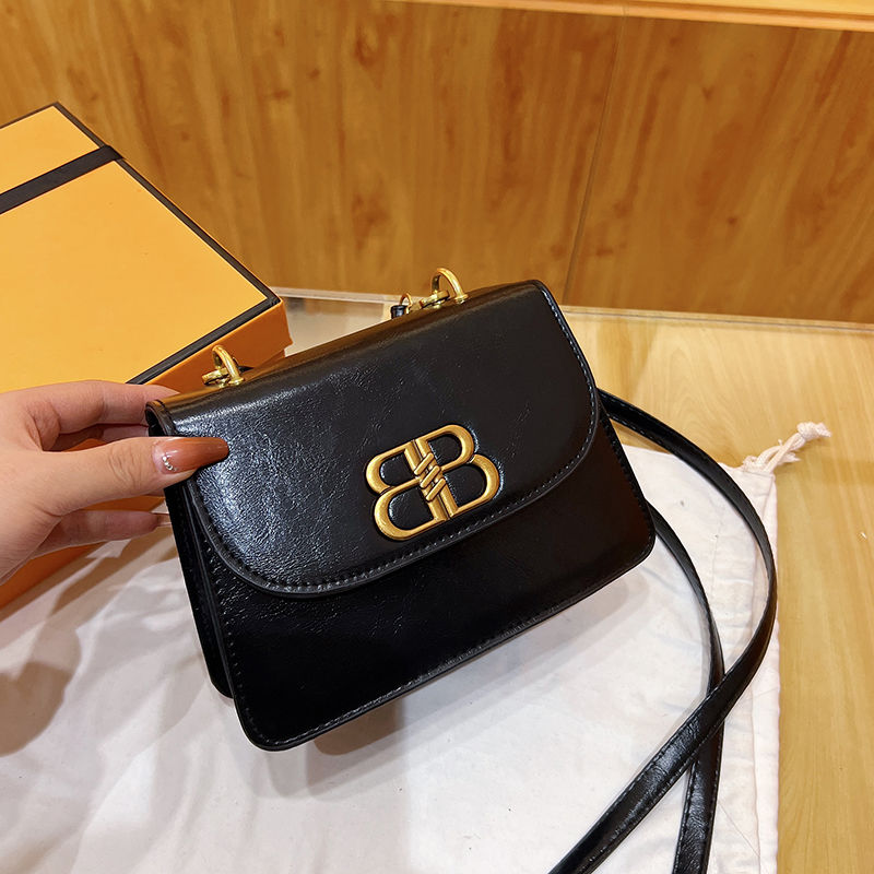 Internet celebrity crossbody bag for women  new high-end fashion shoulder bag for women, versatile ins texture small square bag