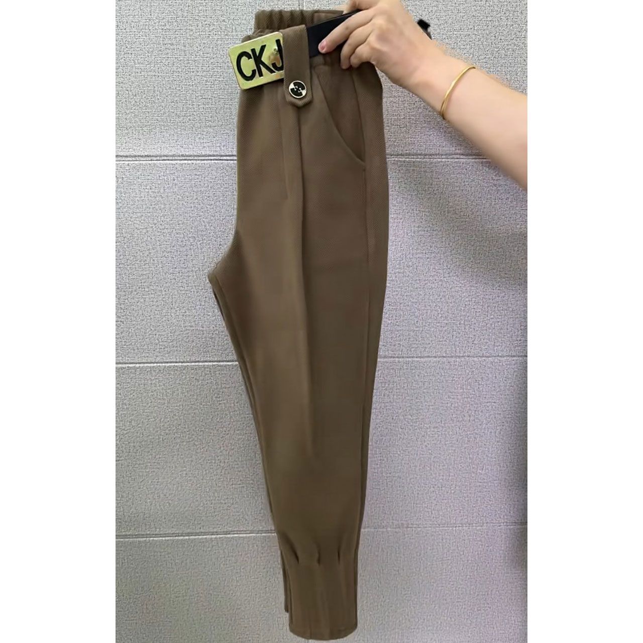  new autumn and winter fashionable high-waisted martin pants for women, loose, slim, harem pants, versatile casual pants