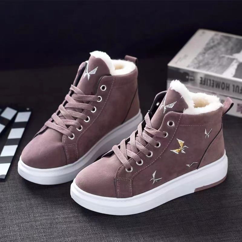 Snow boots for women 2023 new cotton shoes autumn and winter women's shoes waterproof warm Martin short boots winter thickened plus velvet shoes