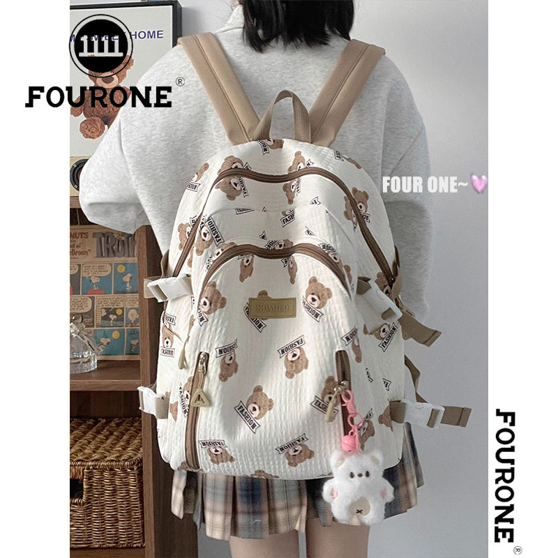 Graffiti Japanese cute girl schoolbag female junior high school college student campus Korean version large capacity backpack