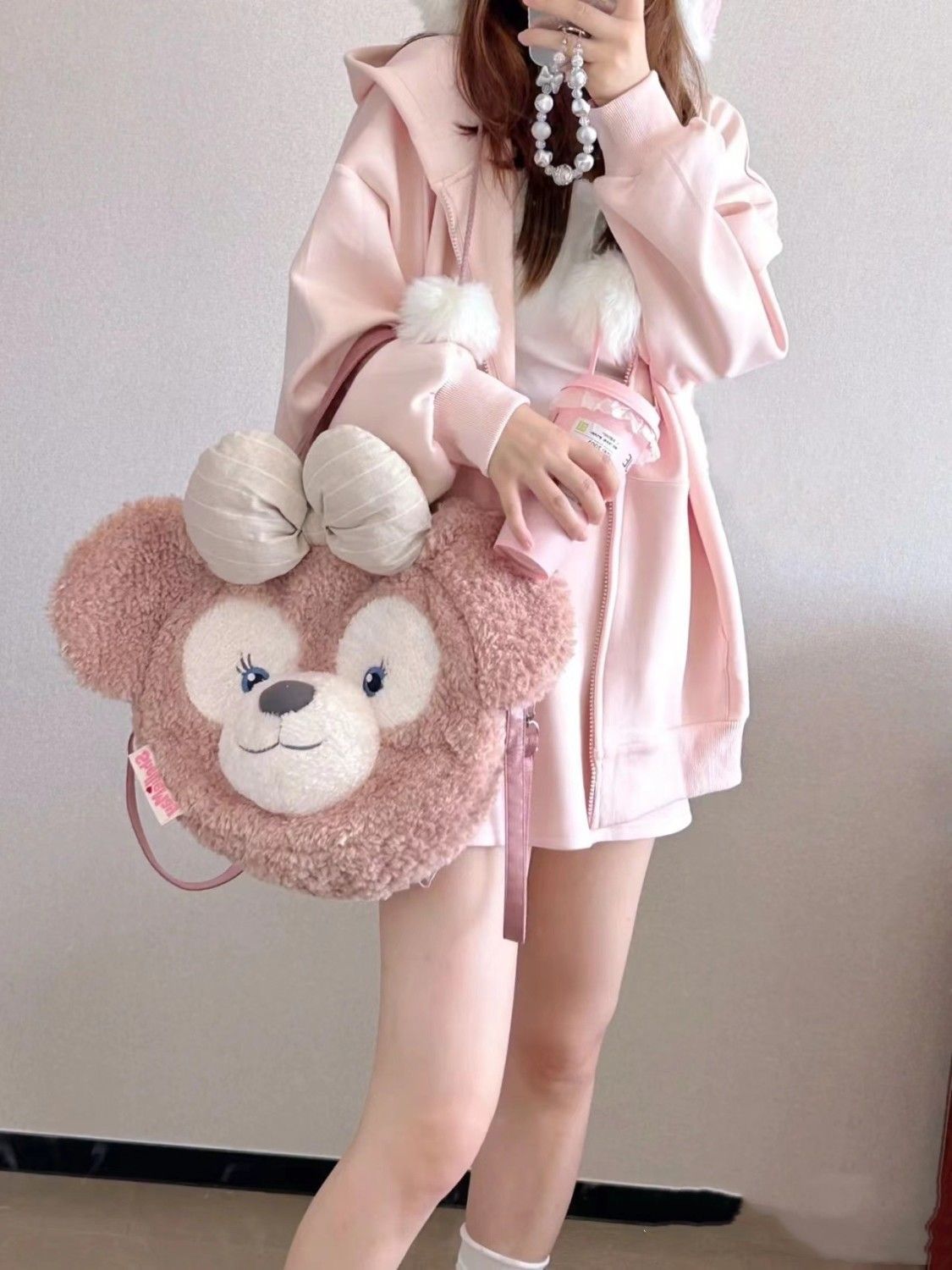 美式復古oversize衛衣外套女秋冬加絨加厚高級感慵懶風百搭上衣女