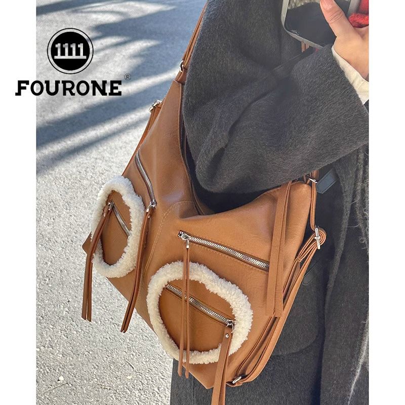 Niche design bag women's new large-capacity shoulder bag high-end versatile portable tote bag