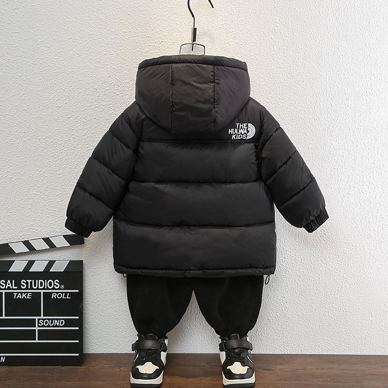 2025 New Thickened Down Coat Stylish Children's Boys' Winter Cotton Padded Jacket Outerwear_voghion.com