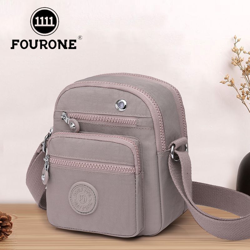 Women's Oxford cloth coin bag, fashionable new Korean style casual crossbody bag, canvas shoulder bag