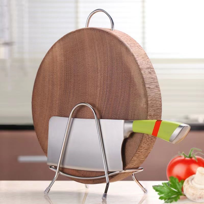 304 cutting board rack extra thick stainless steel cutting board rack household cutting board chopping board rack vegetable pier knife board rack kitchen storage rack