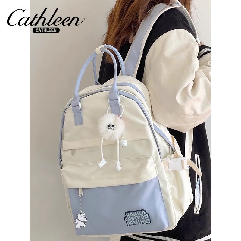 College girl backpack, high school student, simple niche computer, college student, versatile school bag, handbag