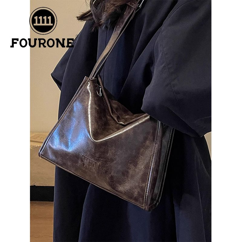 Maillard Retro Bag Women's Fashion Simple Shoulder Underarm Bag Casual Versatile Crossbody Tote Bag