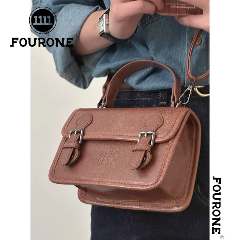 Retro handbag, high-end bag for women, new wasteland texture, fashionable personality style, small square bag, crossbody bag