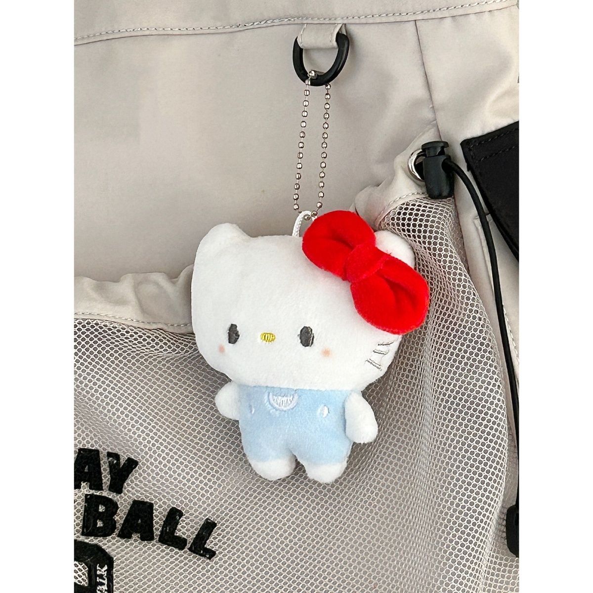麻薯呆呆豆豆眼hellokitty公仔kt毛絨玩具凱蒂貓玩偶書包背包掛飾
