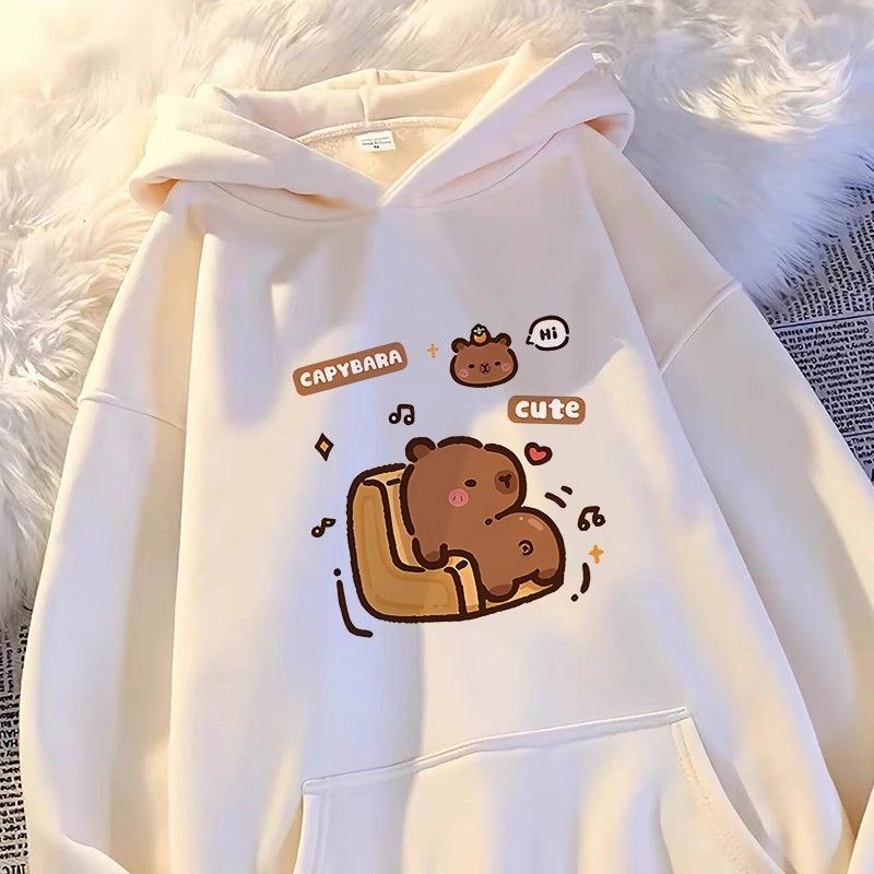 Children's clothing for boys and girls thin sweatshirt hooded 2023 autumn and winter new Korean style loose long-sleeved velvet top jacket trendy
