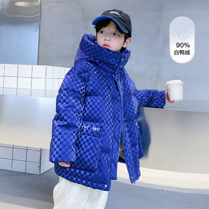 男童羽絨服兒童冬季羽絨棉襖新款韓版休閒羽絨棉服連帽百搭外套潮