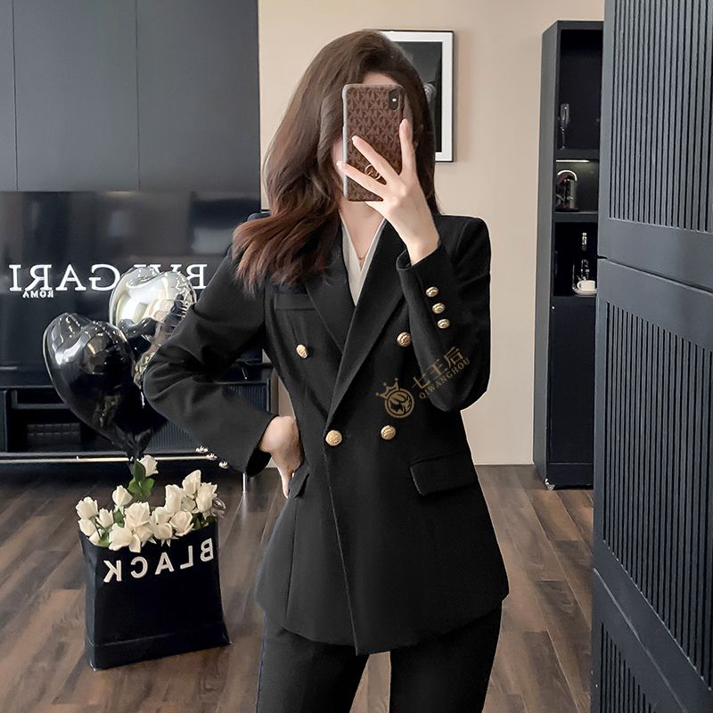 Small suit suit for women, business formal wear, college student civil servant interview work clothes, professional wear, temperament suit jacket