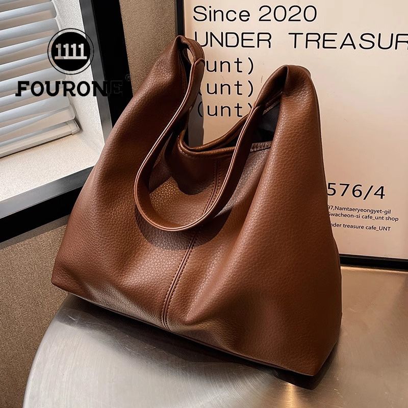 Large-capacity bag women's new underarm shoulder bag mother bucket lady work commuting tote bag