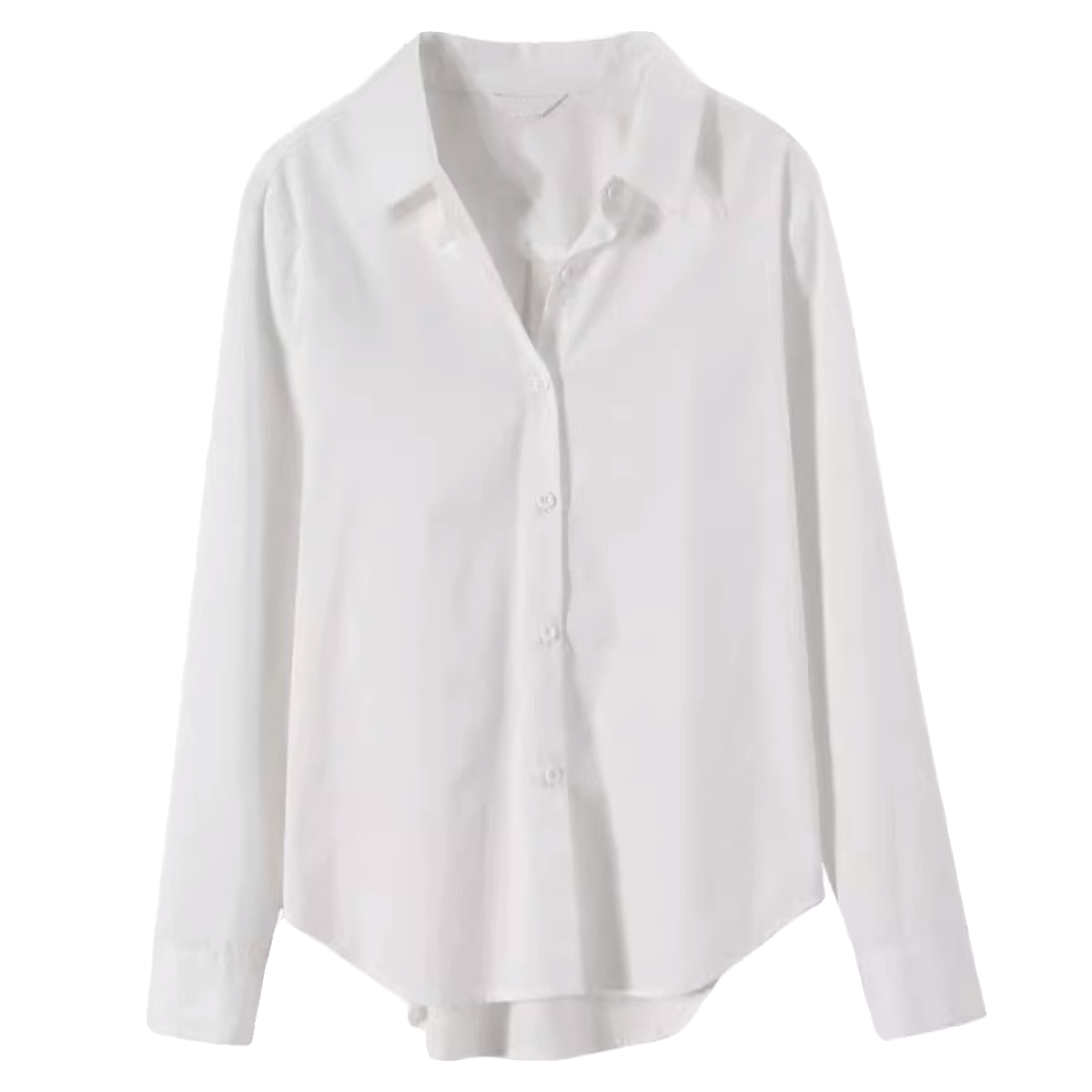 法式高级感白衬衫女春秋冬季新款叠穿内搭气质通勤职业长袖上衣