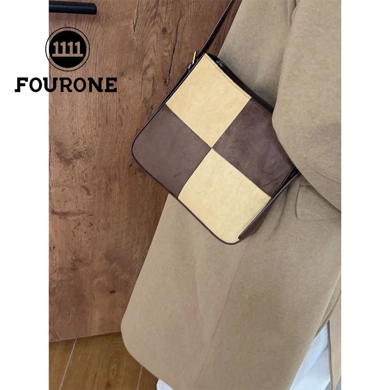 This year's popular armpit bag women's new trendy shoulder crossbody bag retro commuter casual small square bag