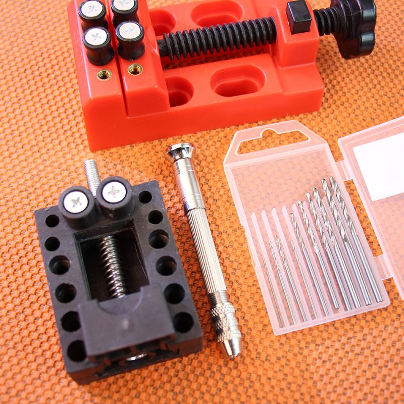 迷你手捻钻打孔器 琥珀模型橄榄打孔 文玩DIY工具 手动钻孔器