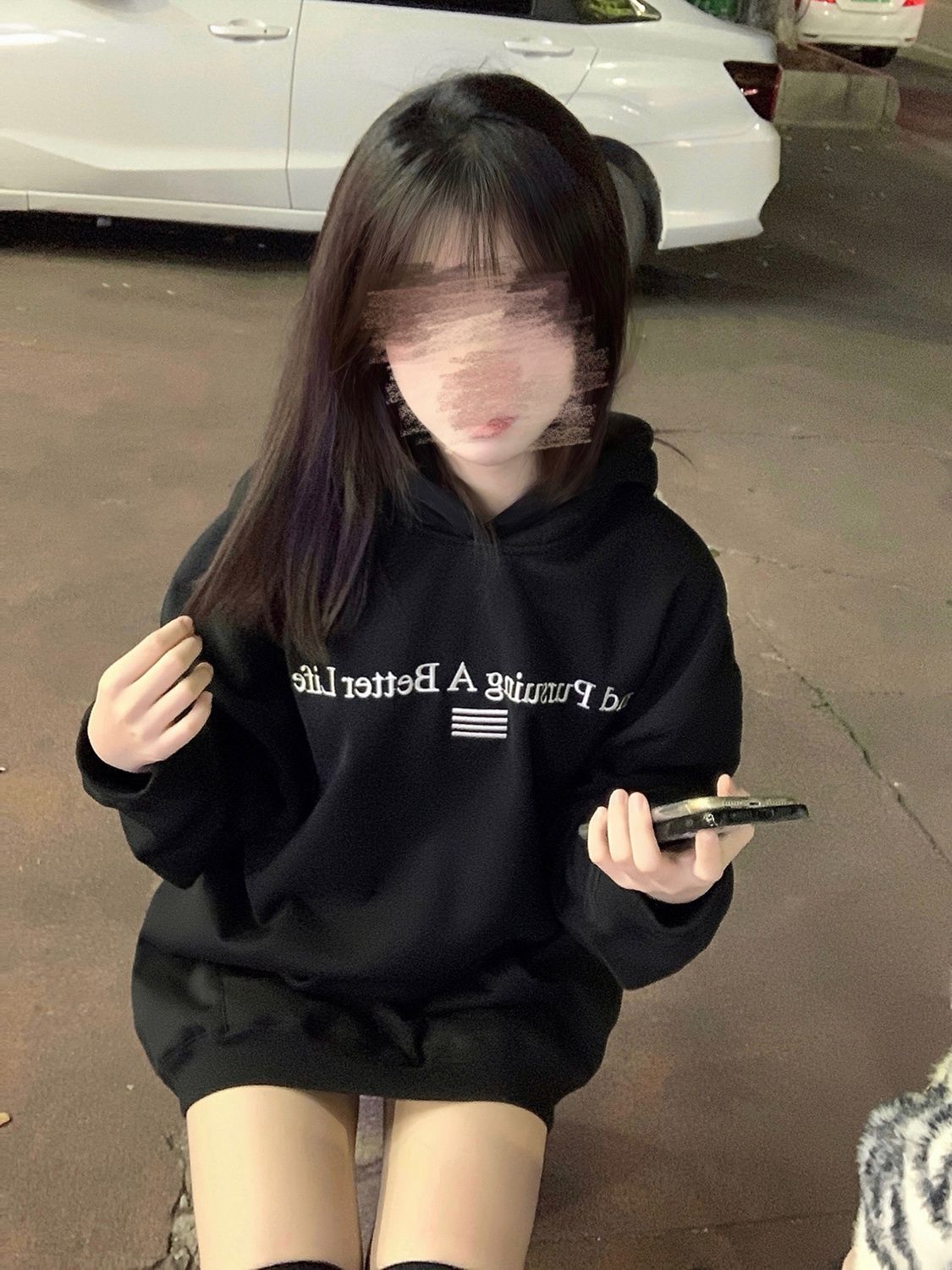 潮流復古國潮字母連帽衛衣男女高街美式慵懶BF風加絨情侶帽衫上衣