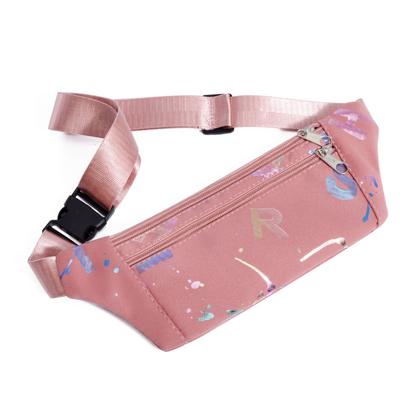 Sports waist bag for women, new running style, thin, waterproof, dustproof, outdoor, multi-functional, large-capacity mobile phone bag