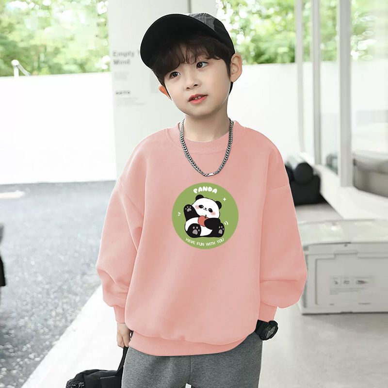 Children's base layer autumn and winter clothing for small and medium-sized children warm inner baby tops boys and girls long-sleeved T-shirts