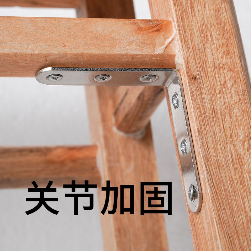 加厚不锈钢角码角铁90度直角固定器支架桌椅三角铁固定层板连接件