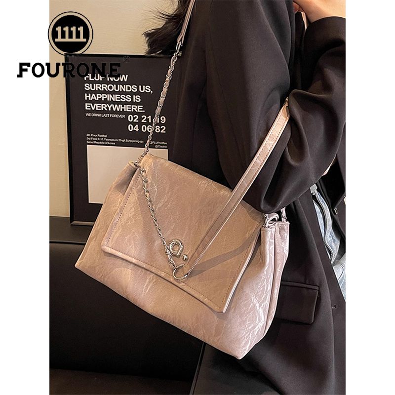 Maillard retro bag women's new high-end chain shoulder bag large capacity tote hobo bag