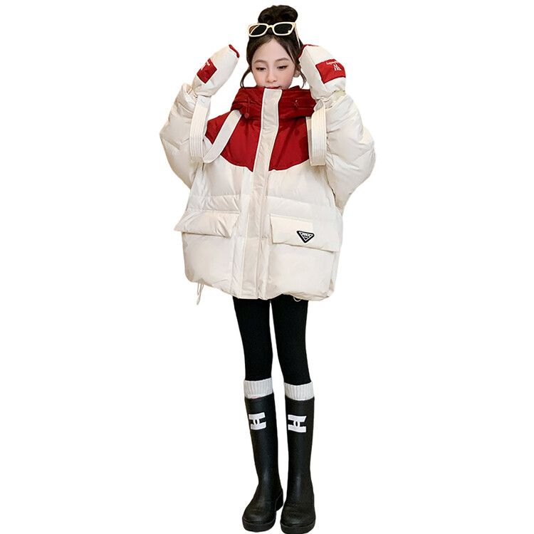 Girls' thickened winter coats  new style children's clothing down padded jackets girls winter cotton coats